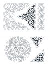 celtic tats design black n white